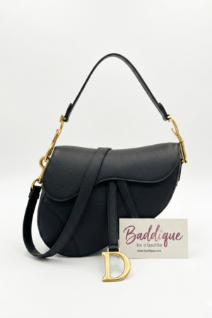 Dior Saddle Černá