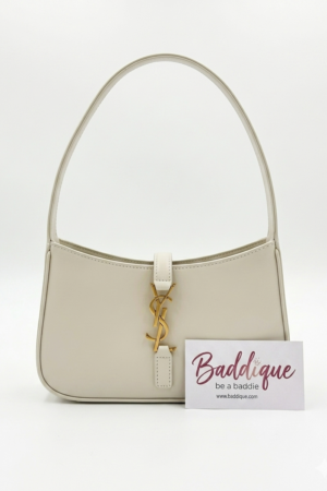 YSL Kabelka Hobo Bílá