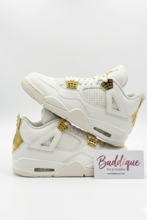 Jordan 4 Metallic Gold