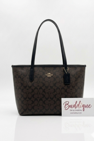 Coach City Tote Hnědá