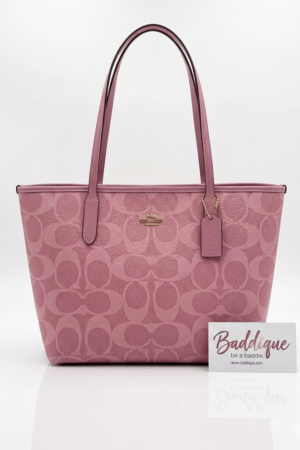 Coach City Tote Růžová
